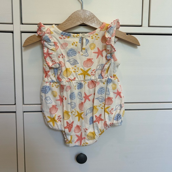 Wonder Nation costal bubble romper size 0-3 months - Picture 3 of 3